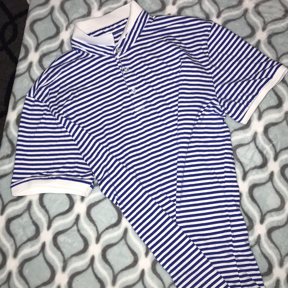 Stripped Blue Polo